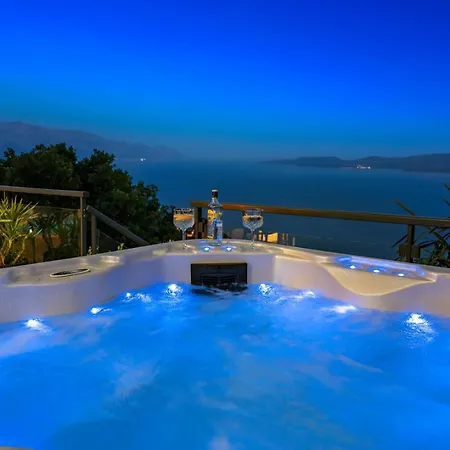 Seaview Matea With 4 En-suite Bedrooms, Whirlpool, Sauna, Private Pool * Lokva Rogoznica