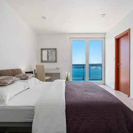 Seaview Matea With 4 En-suite Bedrooms, Whirlpool, Sauna, Private Pool * Lokva Rogoznica
